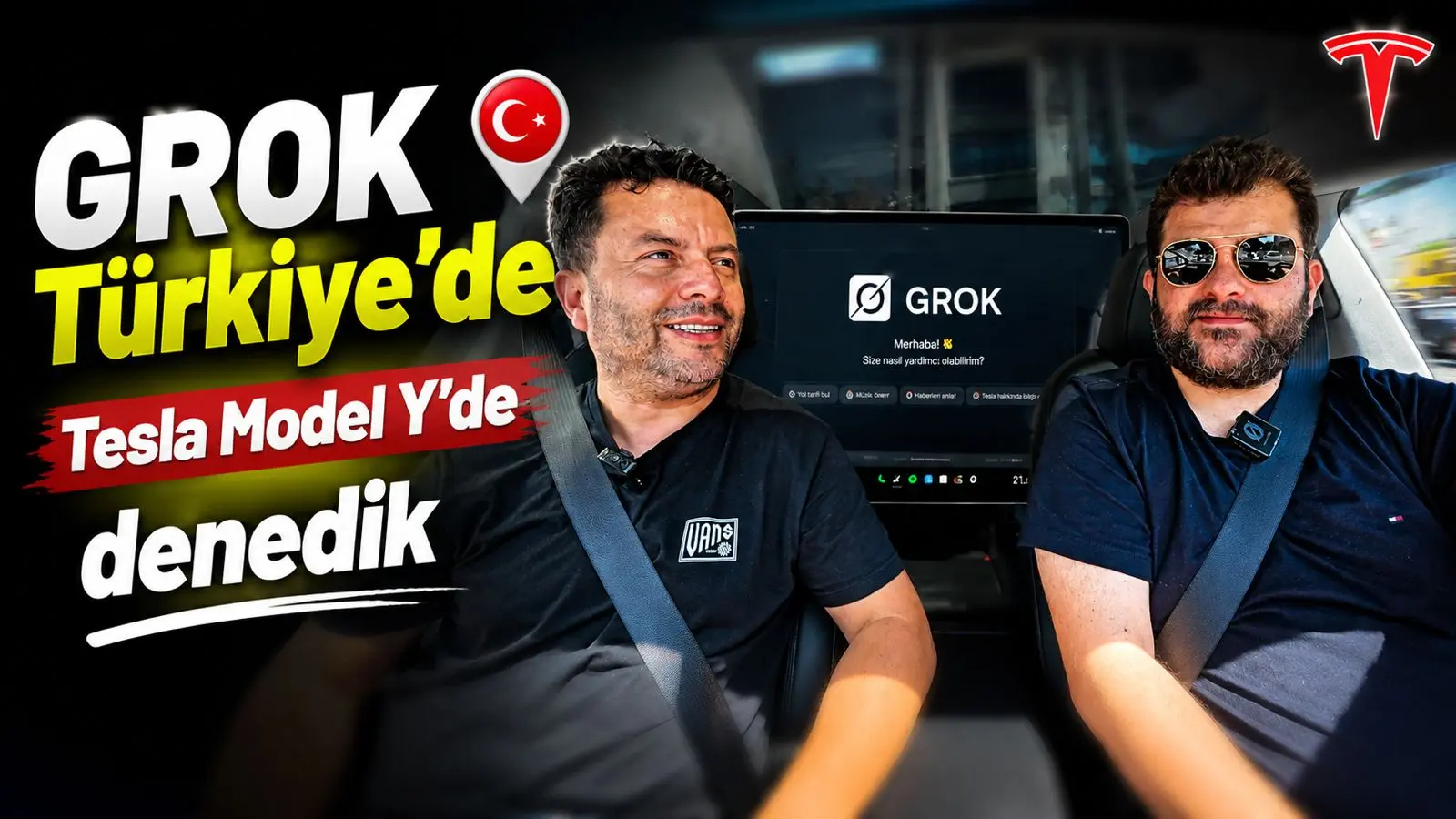 Tesla için Grok Türkiye’de! Model Y’de Türkçe Grok’u İndirip Denedik