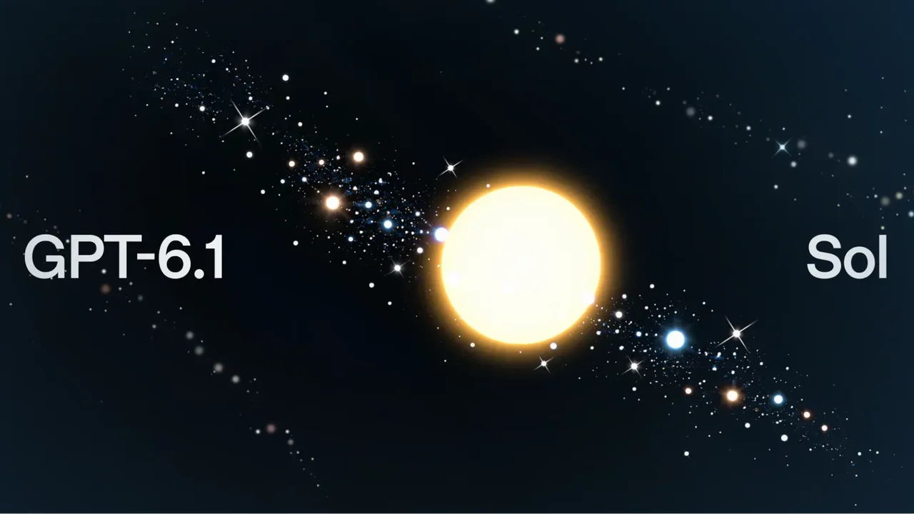 GPT-6.1 Sol Tanıtıldı: Astra Seviyesinde Zekâ Beşte Bir Fiyata