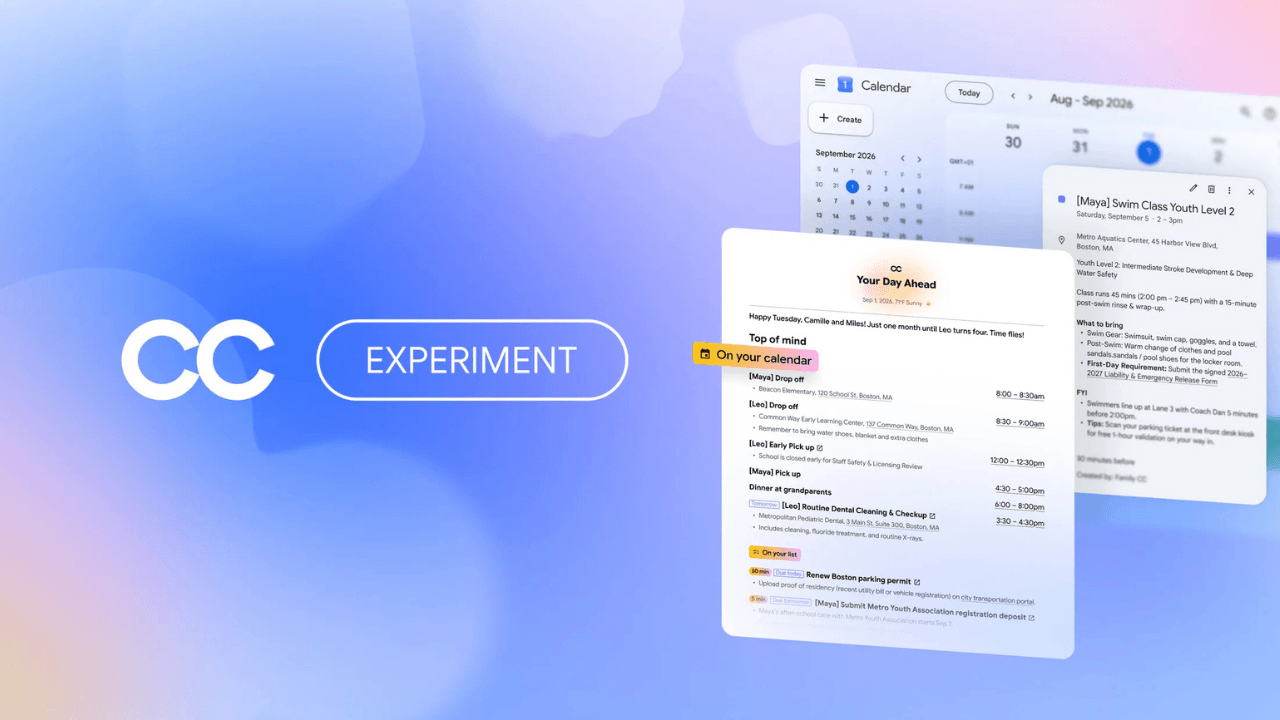 Google'dan ailelere yönelik yapay zeka agent'ı: CC
