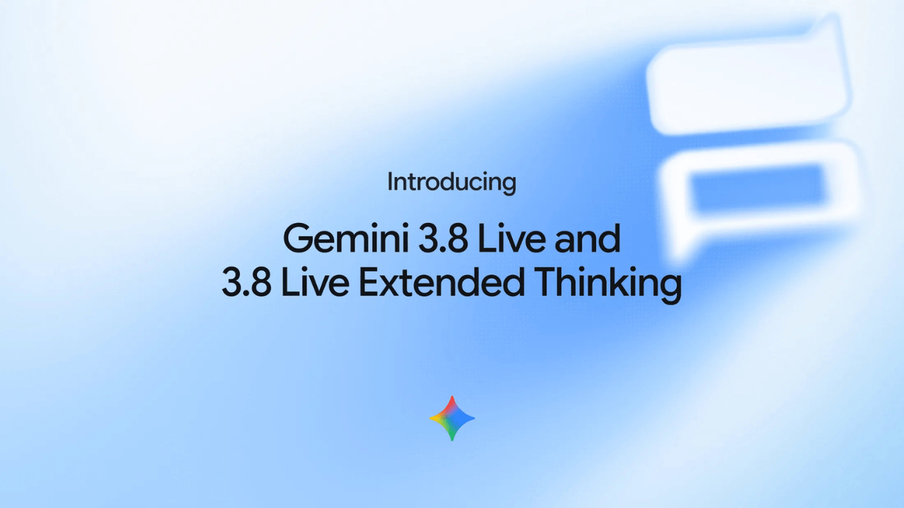 Google, gerçek zamana yakın akıl yürütebilen Gemini 3.8 Live modellerini tanıttı