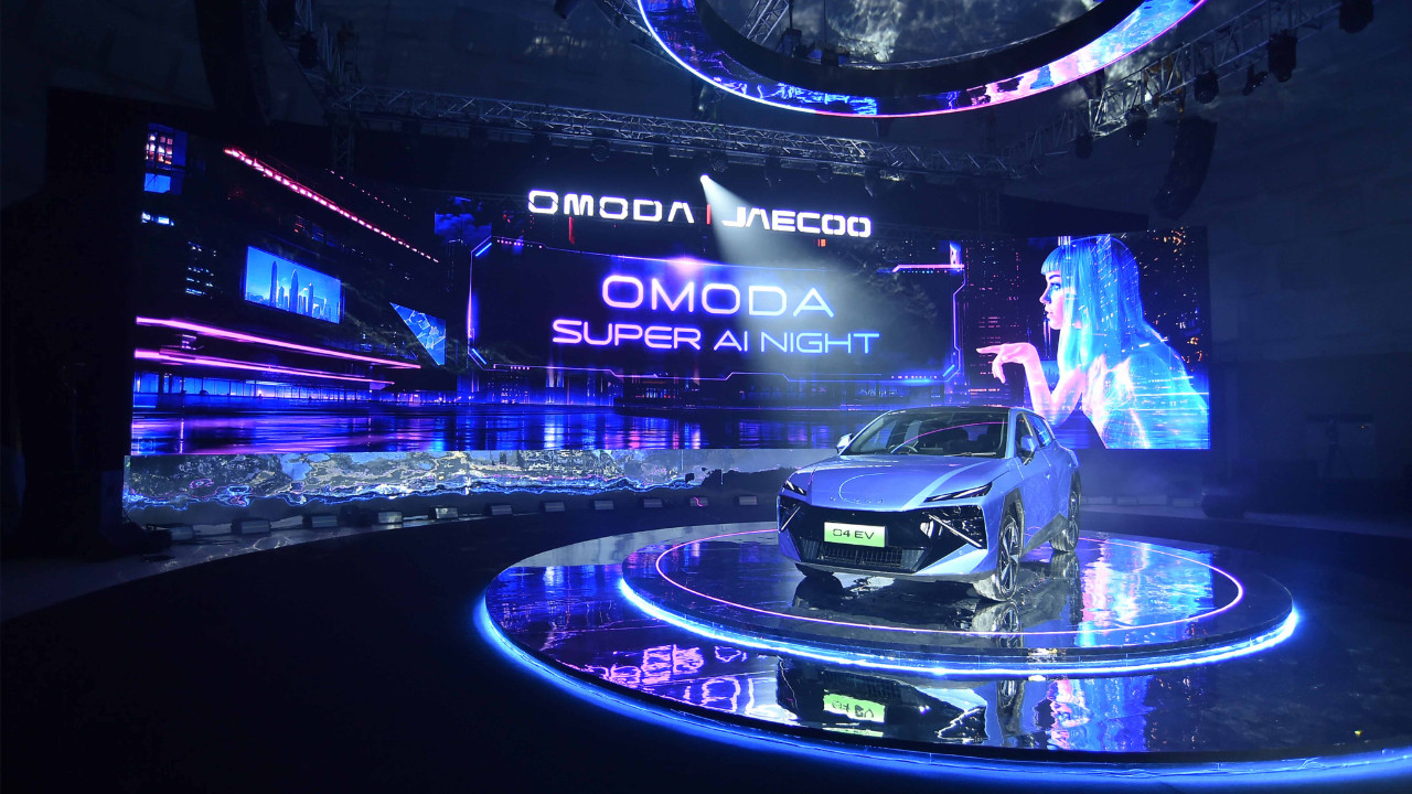 OMODA 4 ve yeni AI kokpit teknolojisi ilk kez aynı etkinlikte tanıtıldı