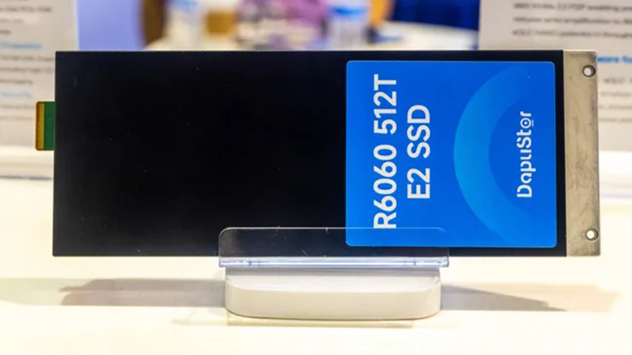 Tek bir SSD'ye yarım petabayt veri sığdırmayı başardılar