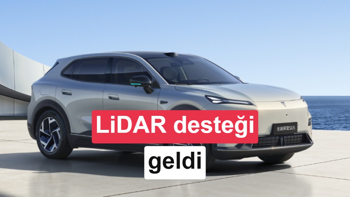 Volvo rafa kaldırmıştı: Yeni Deepal S05'e LiDAR desteği geldi