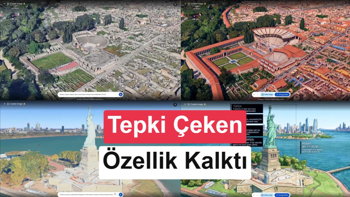 Google Earth'te sahte uydu görüntüsü krizi: Yapay zeka özelliği kaldırıldı