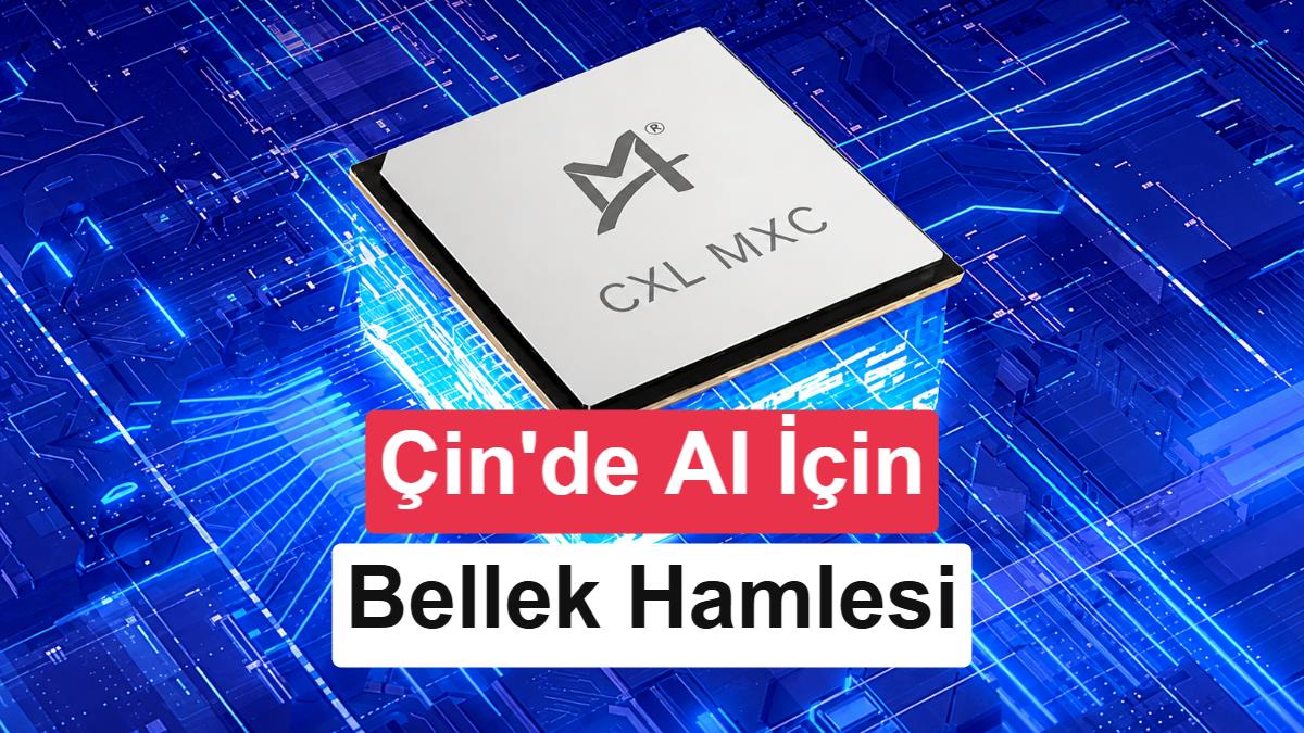 Çin'den AI sunucuları için kritik başarı: Dünyanın ilk CXL 3.2 yongası hazır
