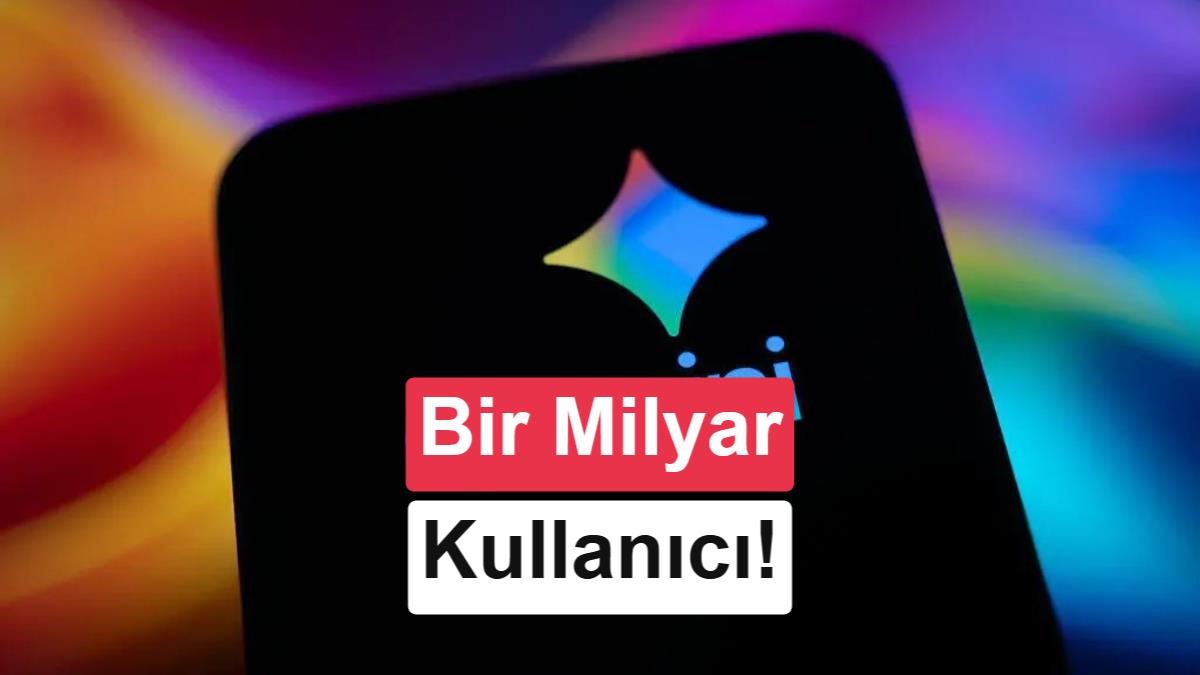 Gemini 1 milyar aylık kullanıcıya ulaştı: Google'ın en hızlı büyüyen ürünü oldu