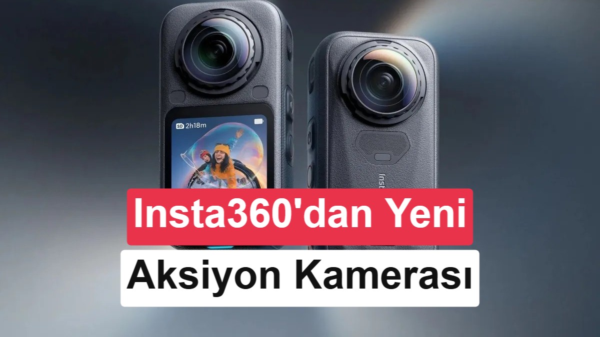 Insta360 X6, daha büyük sensör ve 8K 50fps video desteğiyle tanıtıldı