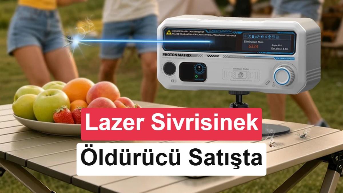 Sivrisinekleri lazerle avlayan fütüristik cihaz seri üretime geçti: İşte fiyatı