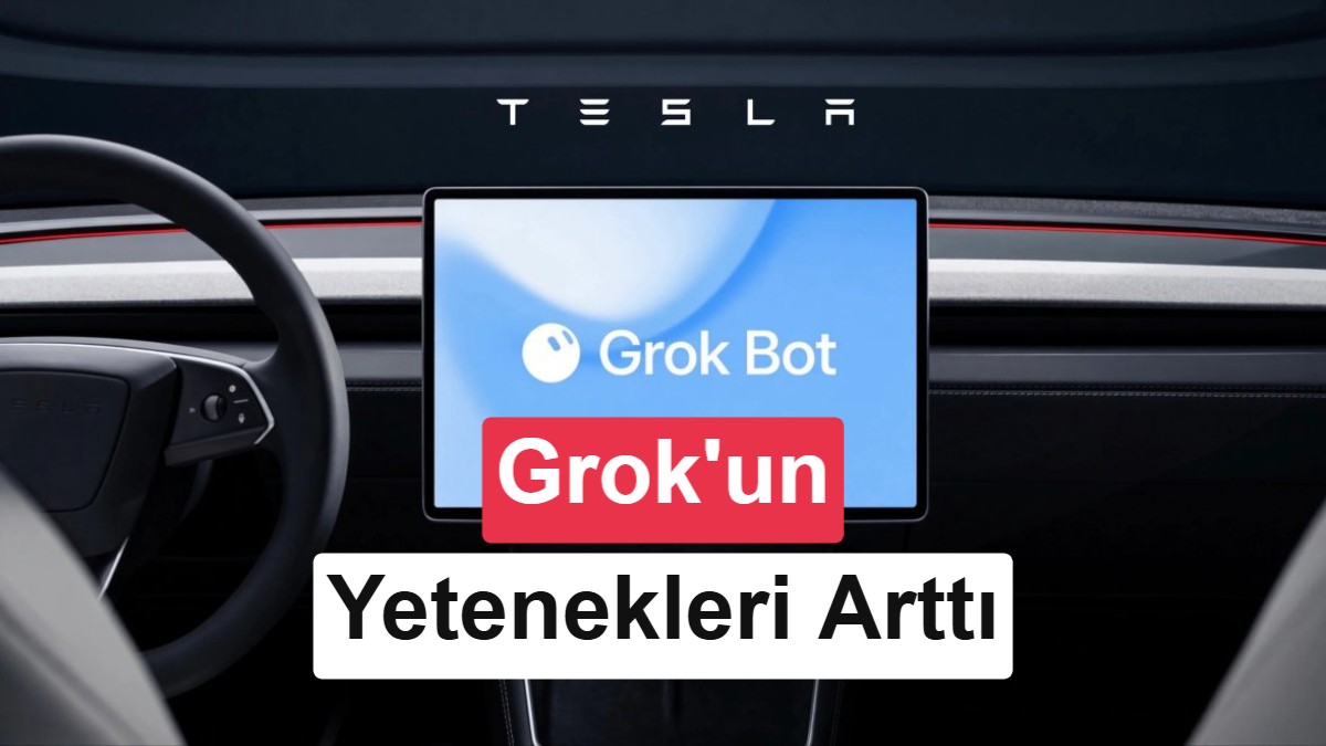 Tesla araçlarına Grok Bot ile gelişmiş ses kontrolü geldi