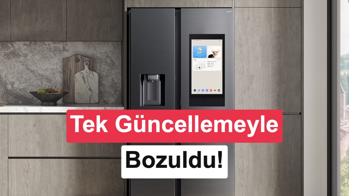 Samsung'un yapay zekalı buzdolapları tek güncellemeyle bozuldu!