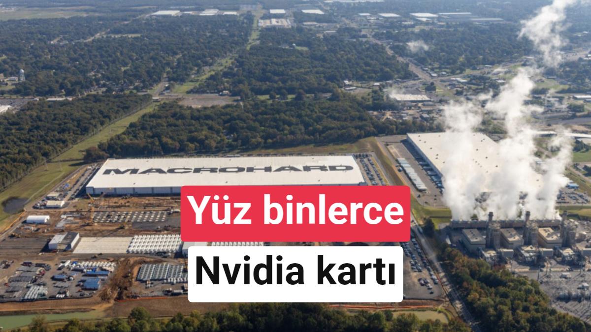 SpaceXAI Colossus veri merkezi 1 milyondan fazla Nvidia hızlandırıcısına ulaştı