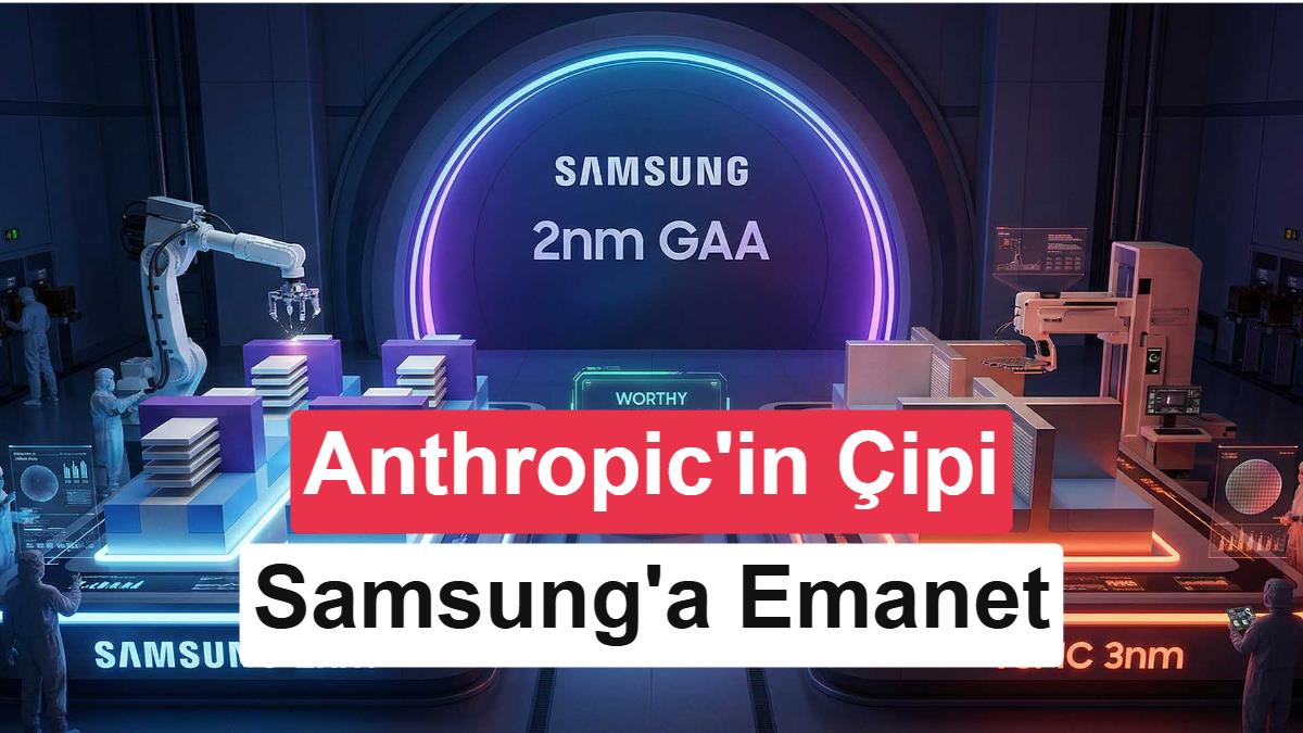 Samsung, Anthropic'in 1.300 W'lık yapay zeka çipini üretebilir
