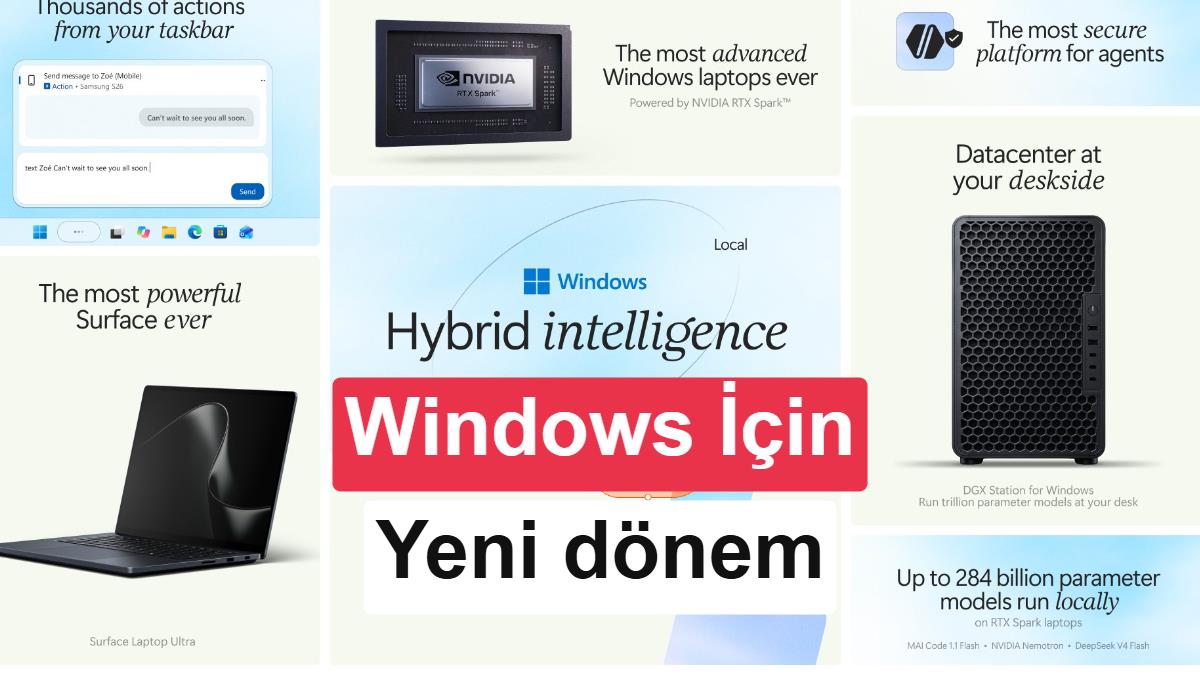 Copilot, Windows'ta ipleri eline alıyor: Yerel yapay zeka dönemi başlıyor