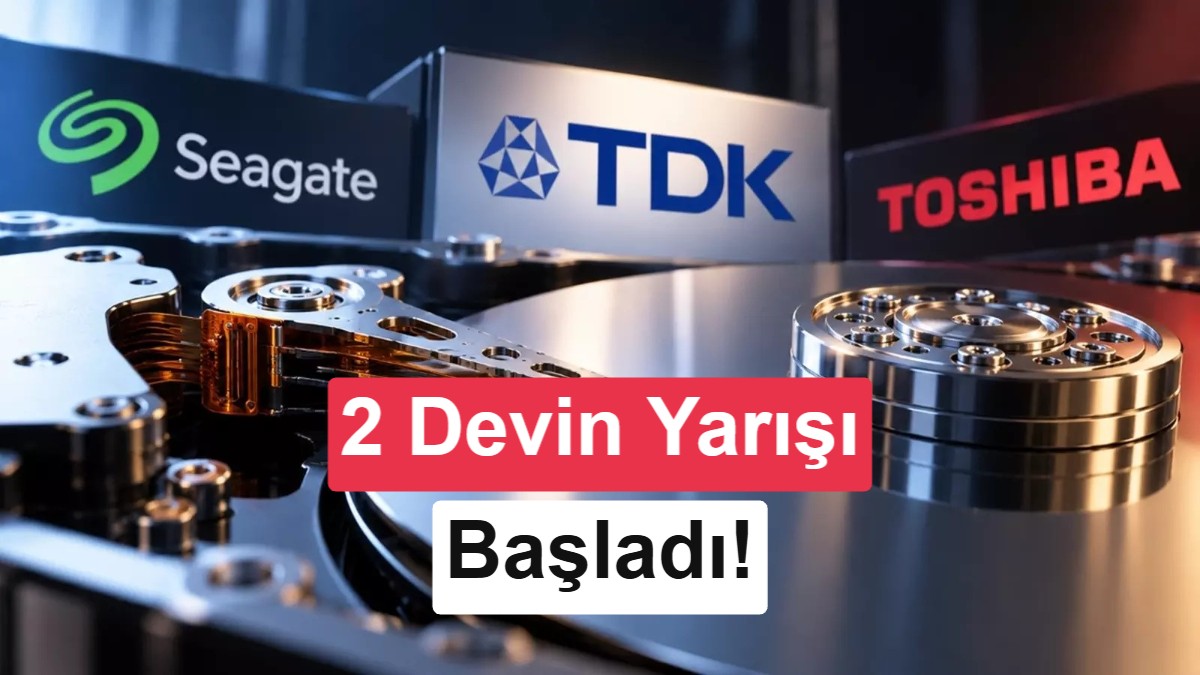 Yapay zeka HDD sektörünü karıştırdı: Seagate ve Toshiba karşı karşıya