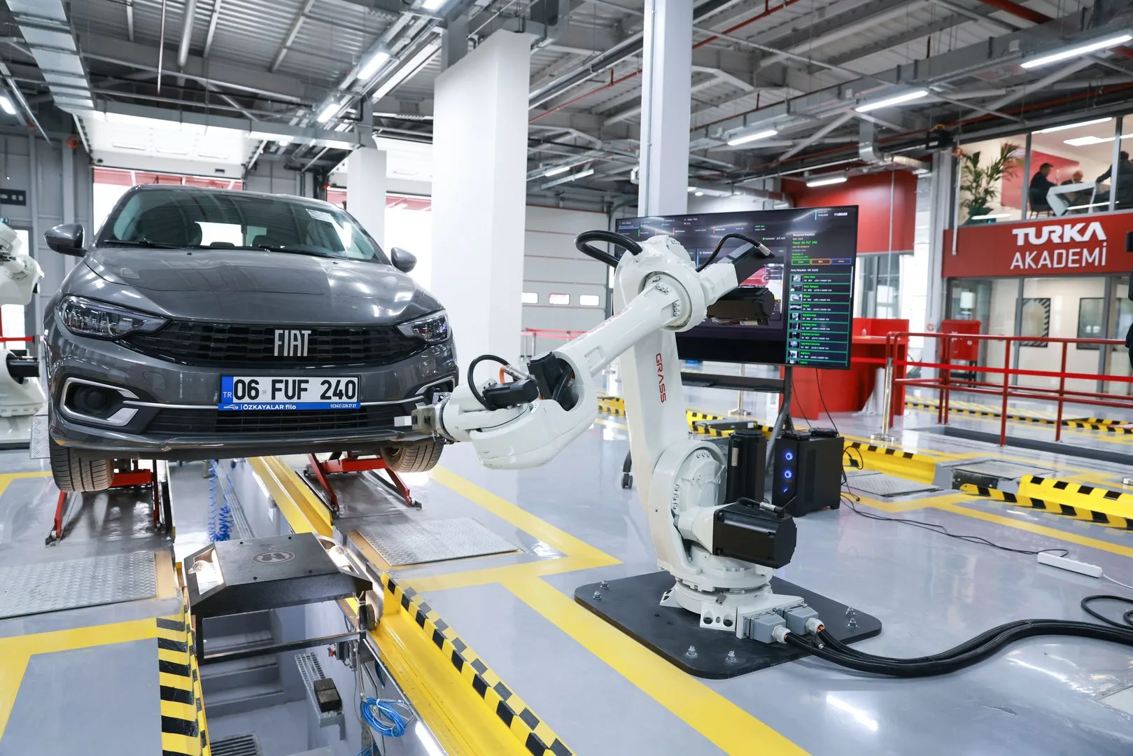 Araç muayene istasyonlarına robotlar geliyor