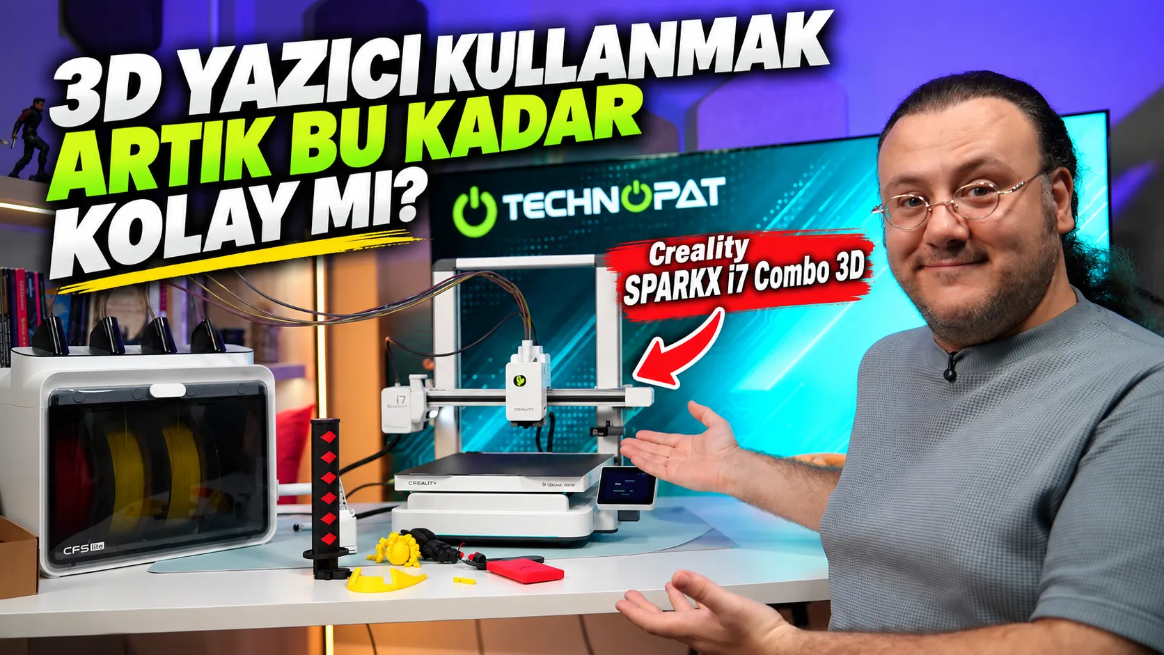 Creality SPARKX i7 İncelemesi: Dört Renkli Baskı ve Yapay Zekâ Desteği
